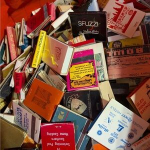 Lot Batch of 50 Vintage Matchbooks